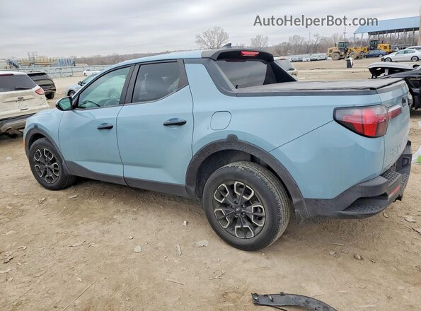 5NTJB4AE4NH008873 2022 HYUNDAI SANTA Синий Задняя левая четверть