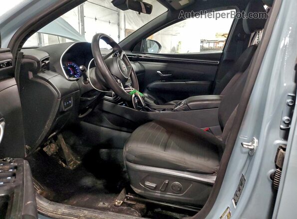 5NTJBDAE7NH034979 2022 HYUNDAI SANTA Синий Вид салона спереди