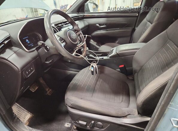 5NTJBDAEXNH013611 2022 HYUNDAI SANTA Синий Вид салона спереди