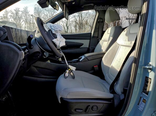 5NTJCDDE5SH129089 2025 HYUNDAI SANTA Серый Вид салона спереди