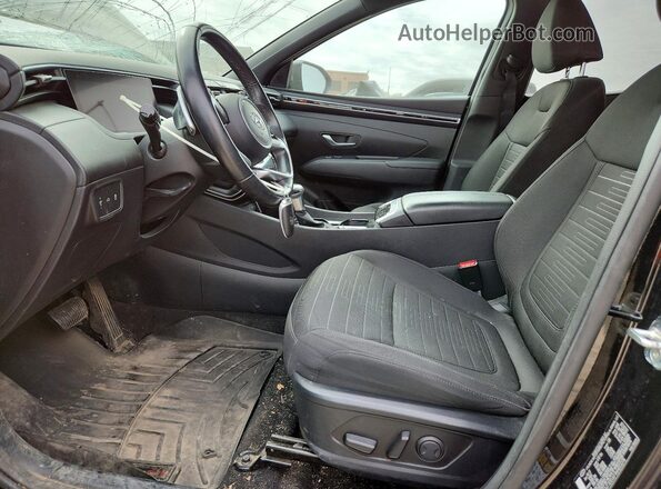 5NTJDDAF1NH033278 2022 HYUNDAI SANTA Черный Вид салона спереди