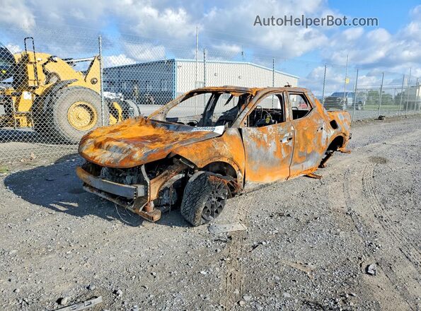 5NTJDDAF7NH012628 2022 HYUNDAI SANTA Blue Vista tres cuartos delantera izquierda