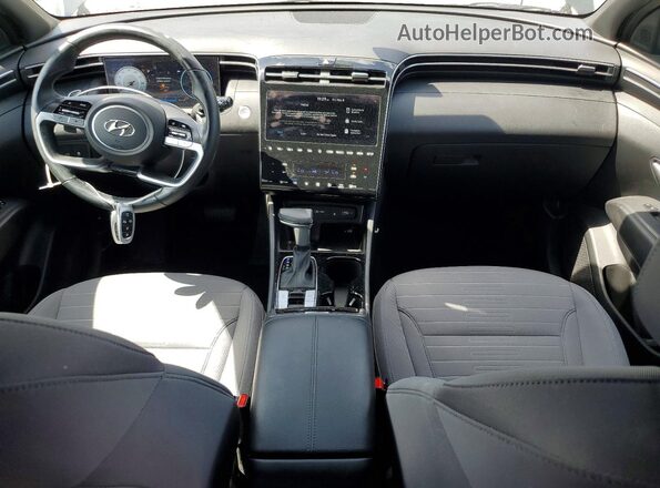 5NTJDDAF7PH058009 2023 HYUNDAI SANTA Black Widok deski rozdzielczej