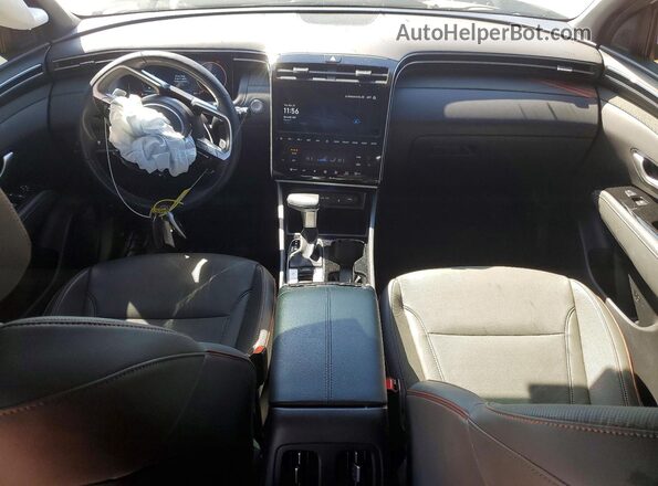 5NTJEDDF4RH123135 2024 HYUNDAI SANTA White Vista del salpicadero