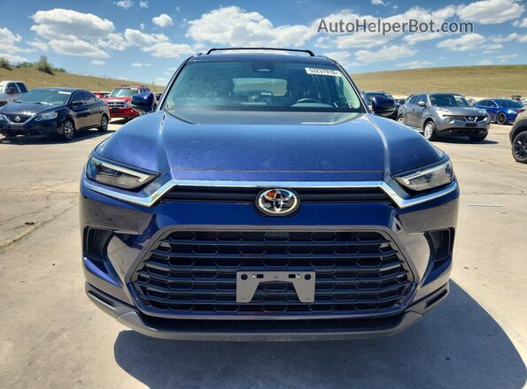 5TDAAAA50RS007879 2024 TOYOTA GRAND Blue Вид спереду