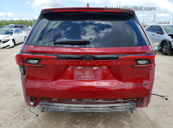 5TDAAAA52RS012680 2024 TOYOTA GRAND Красный Вид сзади