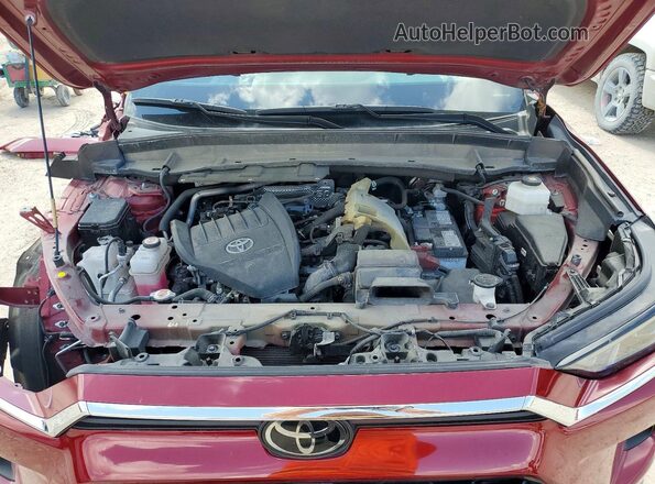 5TDAAAA52RS012680 2024 TOYOTA GRAND Красный Вид подкапотного пространства