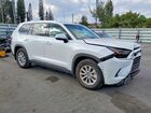 2025 Toyota Grand Highlander Le Белый vin: 5TDAAAA52SS033132
