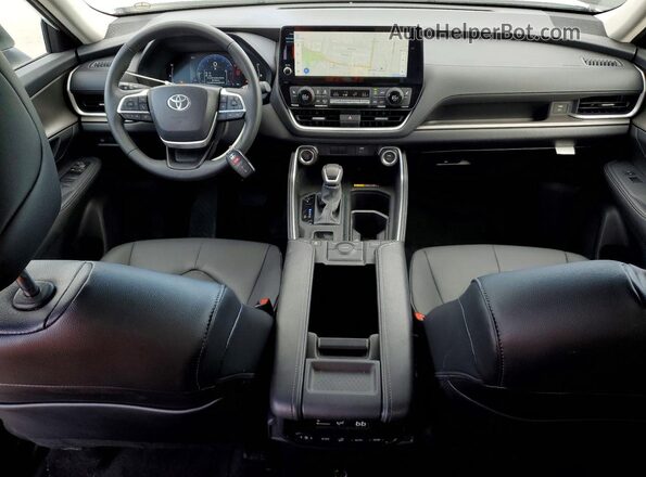5TDAAAA52SS033132 2025 TOYOTA GRAND Белый Вид панели приборов