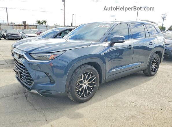 5TDAAAA53RS007231 2024 TOYOTA LIMITED Blue წინა მარცხენა ხედი სამი მეოთხედიდან