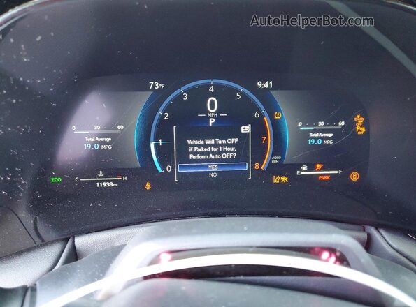 5TDAAAA69TS018086 2026 LEXUS TX Черный Вид щитка приборов