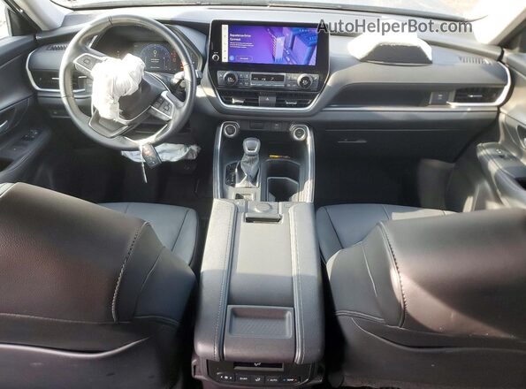 5TDAAAB50RS014653 2024 TOYOTA GRAND Blue Dashboard view