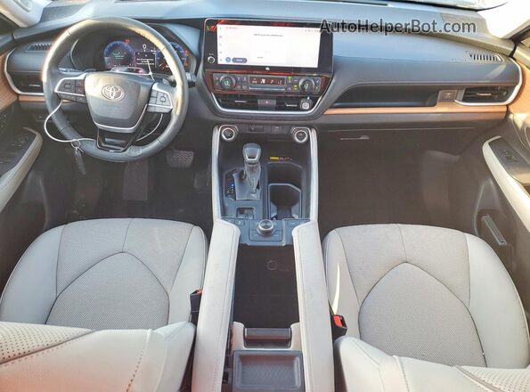 5TDAAAB51SS084720 2025 TOYOTA GRAND Серый Вид панели приборов