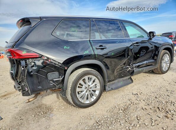 5TDAAAB52SS104067 2025 TOYOTA GRAND Черный Задняя правая четверть