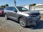 2025 Toyota Grand Highlander Platinum Gray vin: 5TDAAAB54SS094612