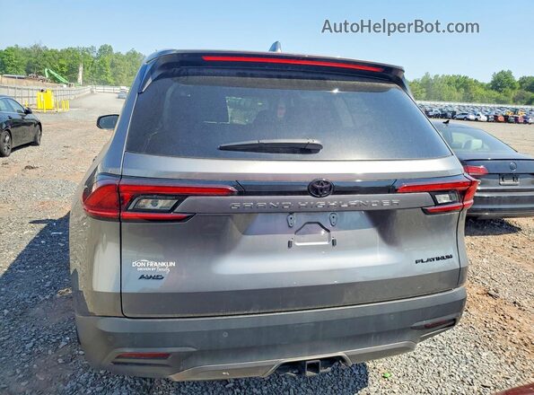 5TDAAAB54SS094612 2025 TOYOTA GRAND Gray Widok z tyłu