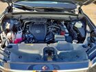 2025 Toyota Grand Highlander Platinum Gray vin: 5TDAAAB55SS104239