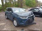 2024 Toyota Grand Highlander Xle Gray vin: 5TDAAAB59RS050678