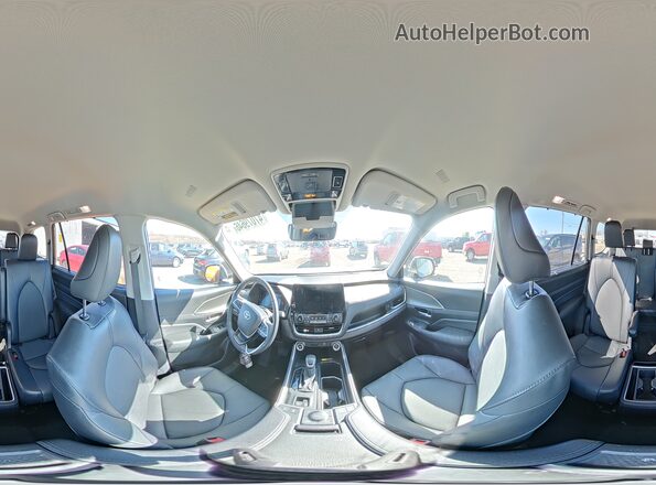 5TDAAAB59SS078731 2025 TOYOTA LE Silver Vista interior de 360 grados