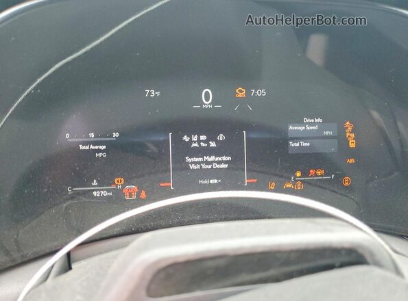 5TDAAAB63SS027623 2025 LEXUS TX Black Widok zestawu wskaźników