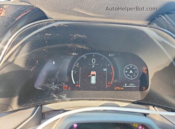 5TDAAAB69SS022071 2025 LEXUS TX Черный Вид щитка приборов