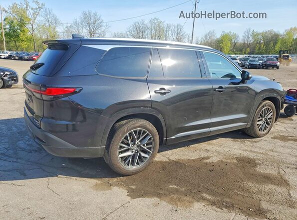 5TDAAAB6XSS023780 2025 LEXUS TX Черный Задняя правая четверть