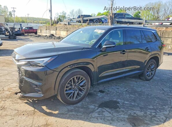 5TDAAAB6XSS023780 2025 LEXUS TX Черный Передняя левая четверть