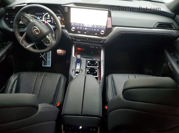 5TDABAB63SS010558 2025 LEXUS TX Gray Vista del salpicadero