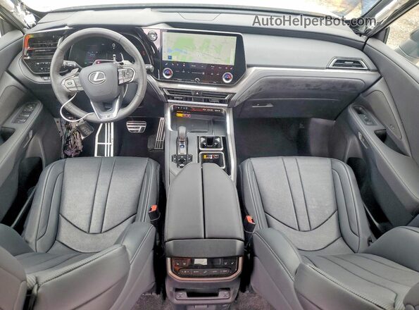 5TDABAB65RS006280 2024 LEXUS TX Gray Widok deski rozdzielczej