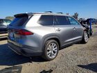 2025 Toyota Grand Highlander Hybrid Limited Серый vin: 5TDACAB51SS062193