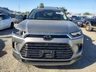 2025 Toyota Grand Highlander Hybrid Limited Серый vin: 5TDACAB51SS062193