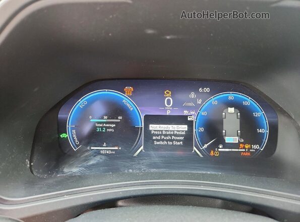 5TDACAB52RS014423 2024 TOYOTA GRAND Blue Instrument cluster view