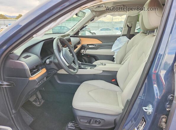 5TDACAB52RS014423 2024 TOYOTA GRAND Blue Front interior view