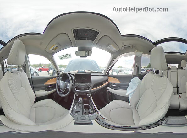 5TDACAB52RS014423 2024 TOYOTA GRAND Blue 360 interior view