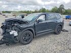 2025 Toyota Grand Highlander Hybrid Black vin: 5TDACAB52SS043877