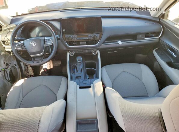 5TDACAB54SS049079 2025 TOYOTA GRAND Белый Вид панели приборов