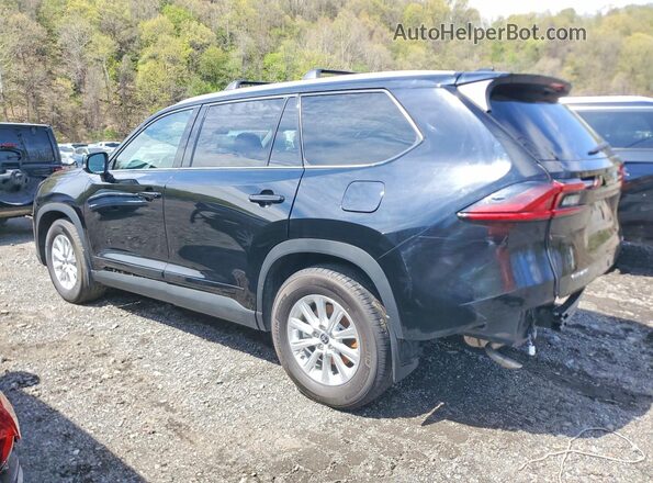 5TDACAB54SS051009 2025 TOYOTA HIGHLANDER HYBRID Черный Задняя левая четверть