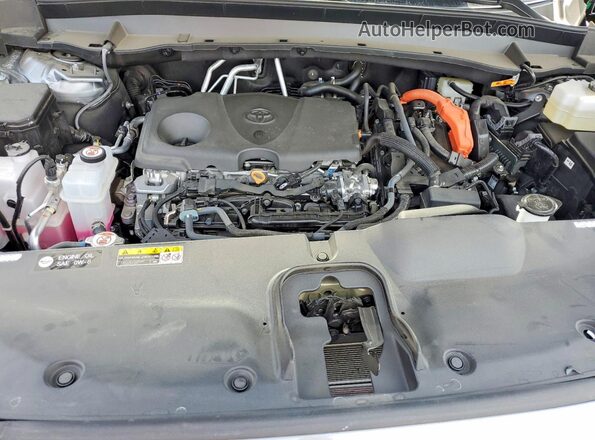 5TDACAB56SS042733 2025 TOYOTA GRAND Gray Вид підкапотного простору
