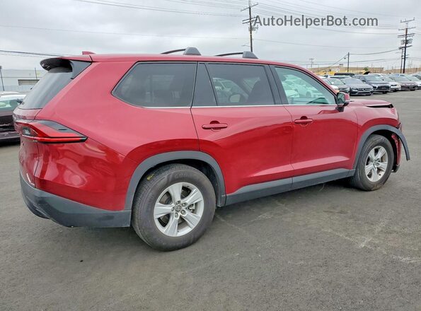 5TDACAB56SS054364 2025 TOYOTA GRAND Красный Задняя правая четверть