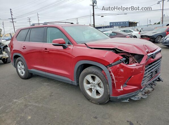 5TDACAB56SS054364 2025 TOYOTA GRAND Красный Передняя правая четверть
