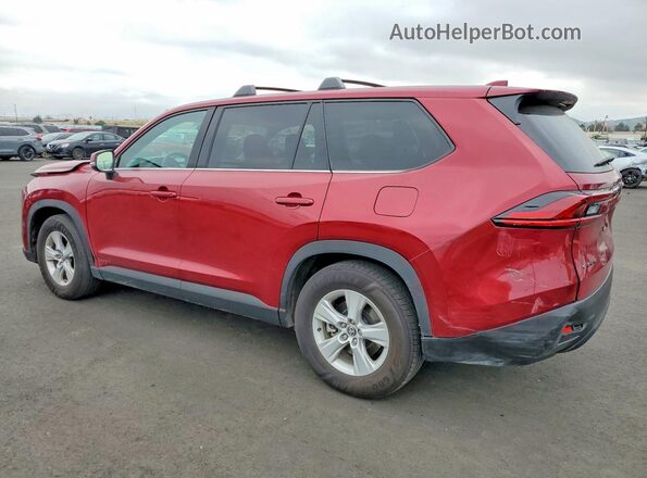 5TDACAB56SS054364 2025 TOYOTA GRAND Красный Задняя левая четверть