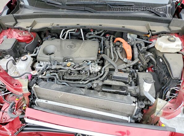 5TDACAB56SS054364 2025 TOYOTA GRAND Красный Вид подкапотного пространства