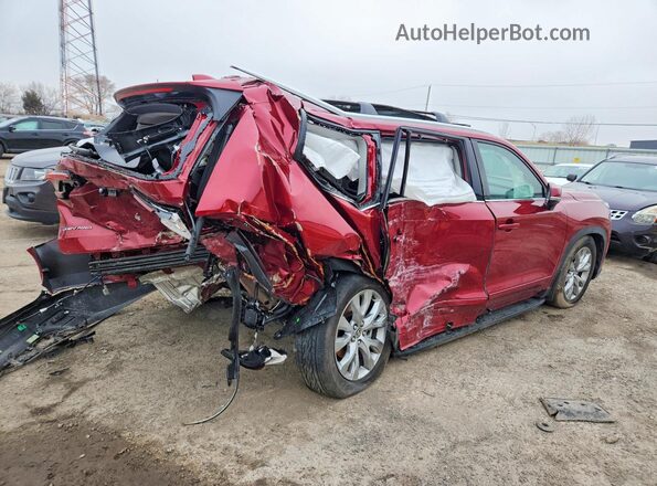 5TDACAB57SS058729 2025 TOYOTA LIMITED Burgundy Tył prawy