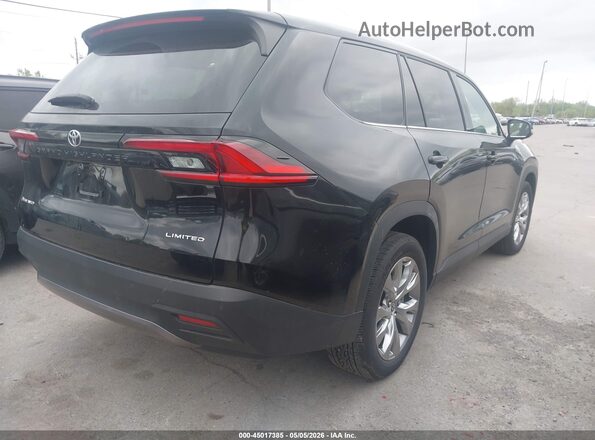 5TDACAB59SS046694 2025 TOYOTA LIMITED Черный Задняя правая четверть