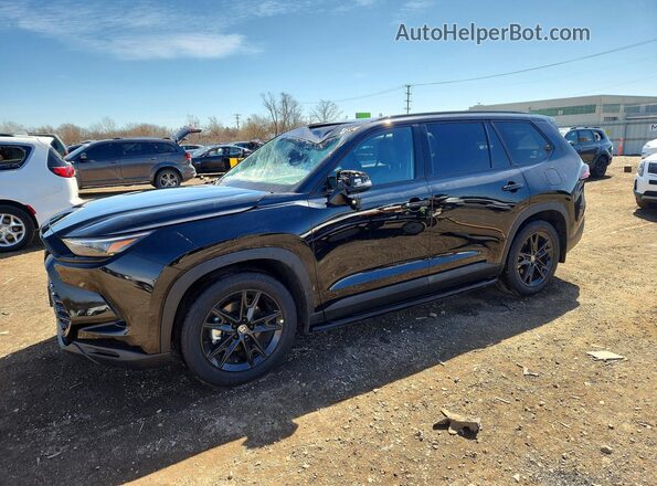 5TDACAB59TS087120 2026 TOYOTA HIGHLANDER HYBRID Black Vista tres cuartos delantera izquierda