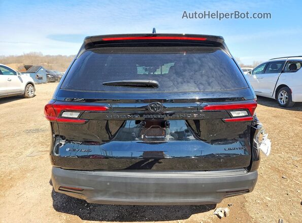 5TDACAB59TS087120 2026 TOYOTA HIGHLANDER HYBRID Black Vista trasera