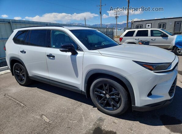 5TDACAB5XSS055159 2025 TOYOTA HIGHLANDER HYBRID White Front right