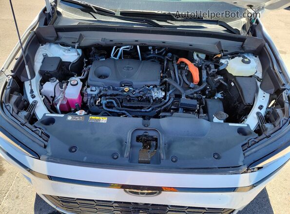 5TDACAB5XSS055159 2025 TOYOTA HIGHLANDER HYBRID White Engine compartment view