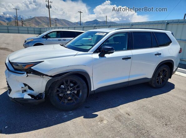 5TDACAB5XSS055159 2025 TOYOTA HIGHLANDER HYBRID White Front left