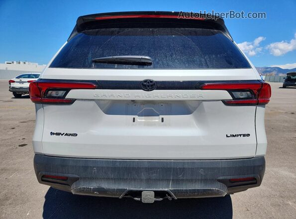 5TDACAB5XSS055159 2025 TOYOTA HIGHLANDER HYBRID White Rear view